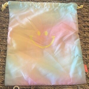 brand-new IPSY Pastel Tie-Dye drawstring Makeup Bag
